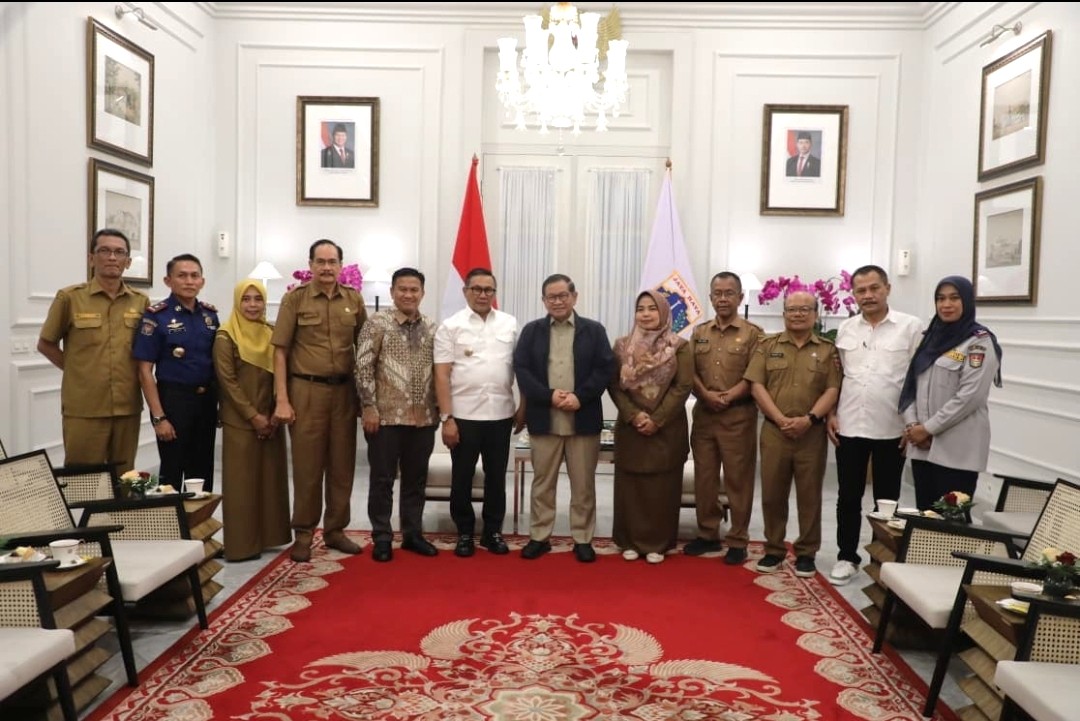Wako Ramlan Temui Gubernur DKI Jakarta Bahas Daerah Khusus dan Hibah Sarpras Bagi Kota Bukittinggi