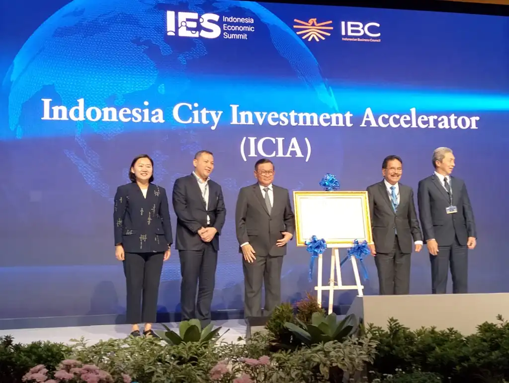 Indonesia City Investment Accelerator (ICIA) resmi diluncurkan dalam rangkaian Indonesia Economic Summit (IES) 2026