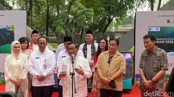 Groundbreaking Revitalisasi Taman Semanggi