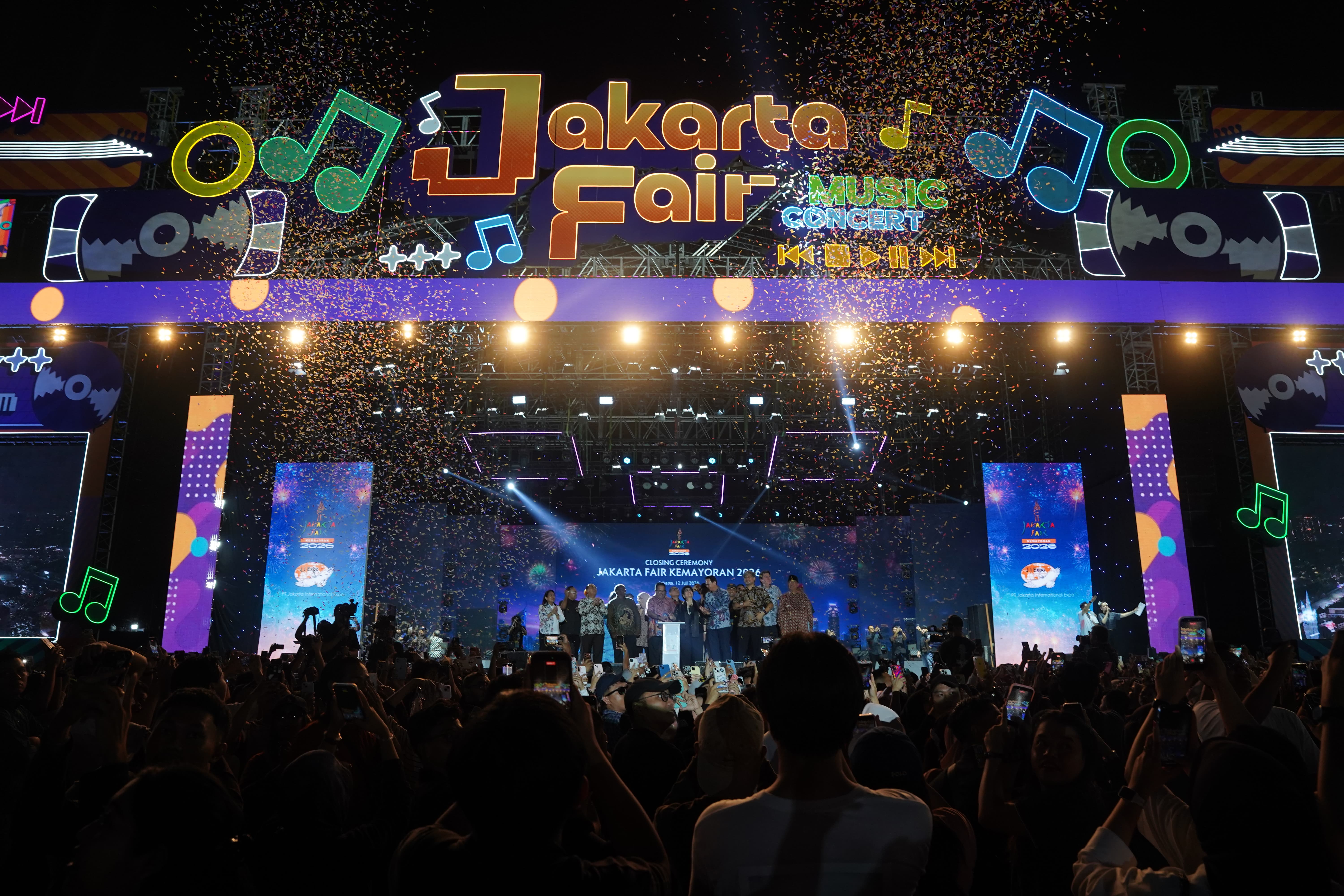 Closing Ceremony Jakarta Fair Kemayoran