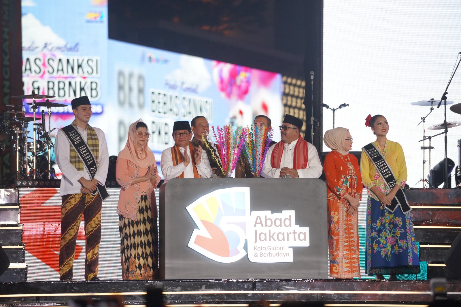 Perayaan Malam Puncak HUT Ke-499 Menuju 5 Abad Jakarta