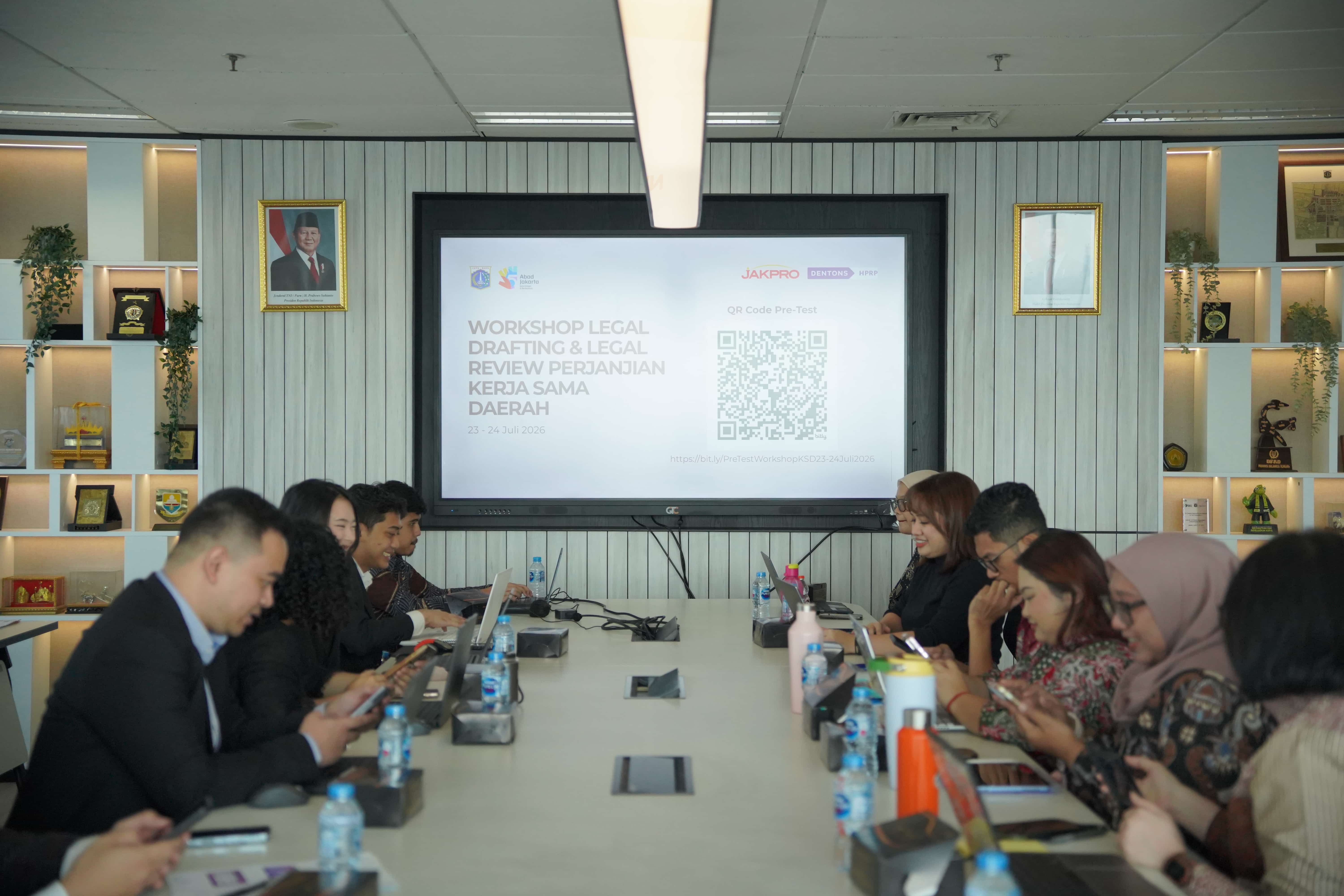 Pelatihan Legal Drafting dan Legal Review Perjanjian Kerja Sama Daerah