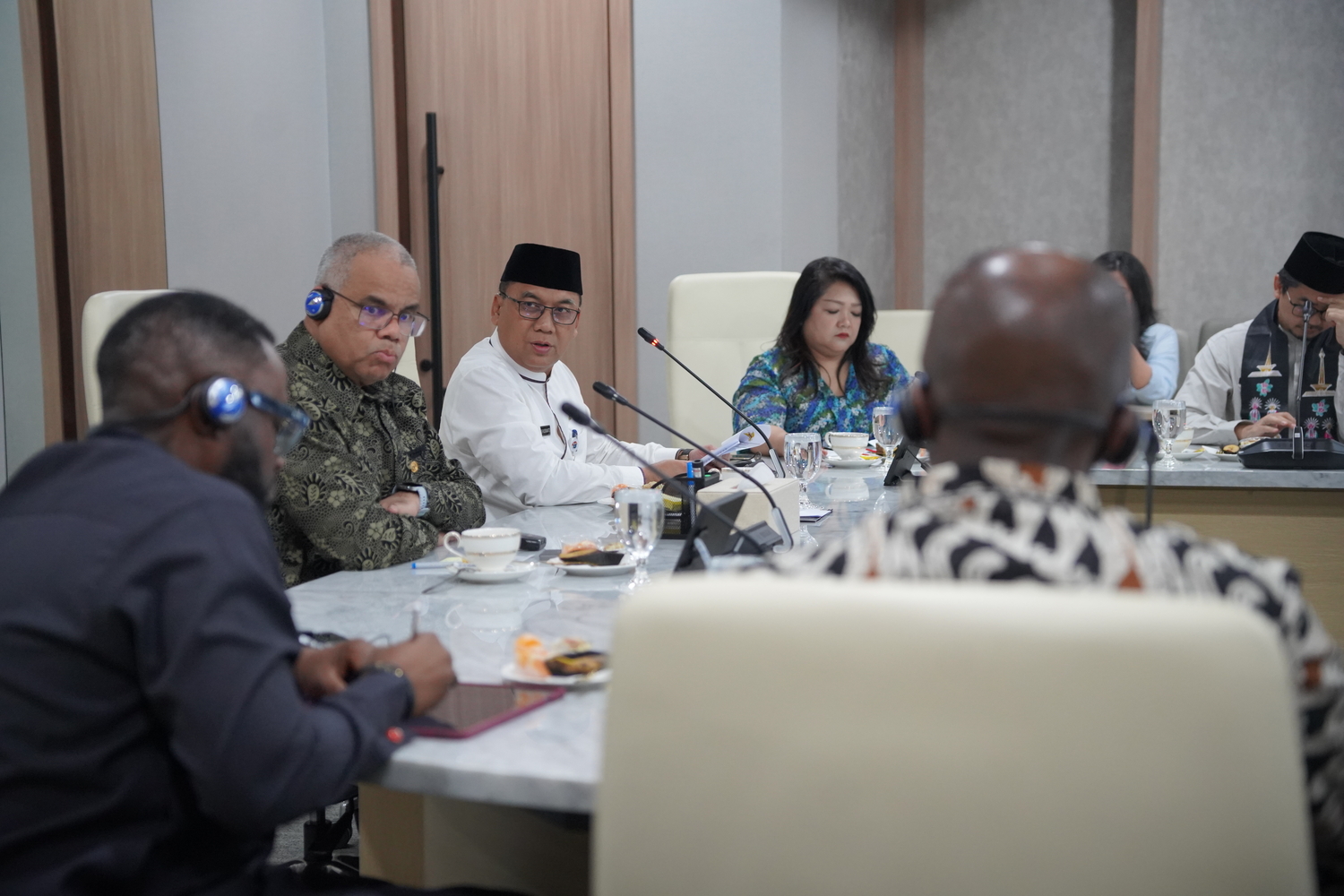 Menerima Delegasi African Union Commision