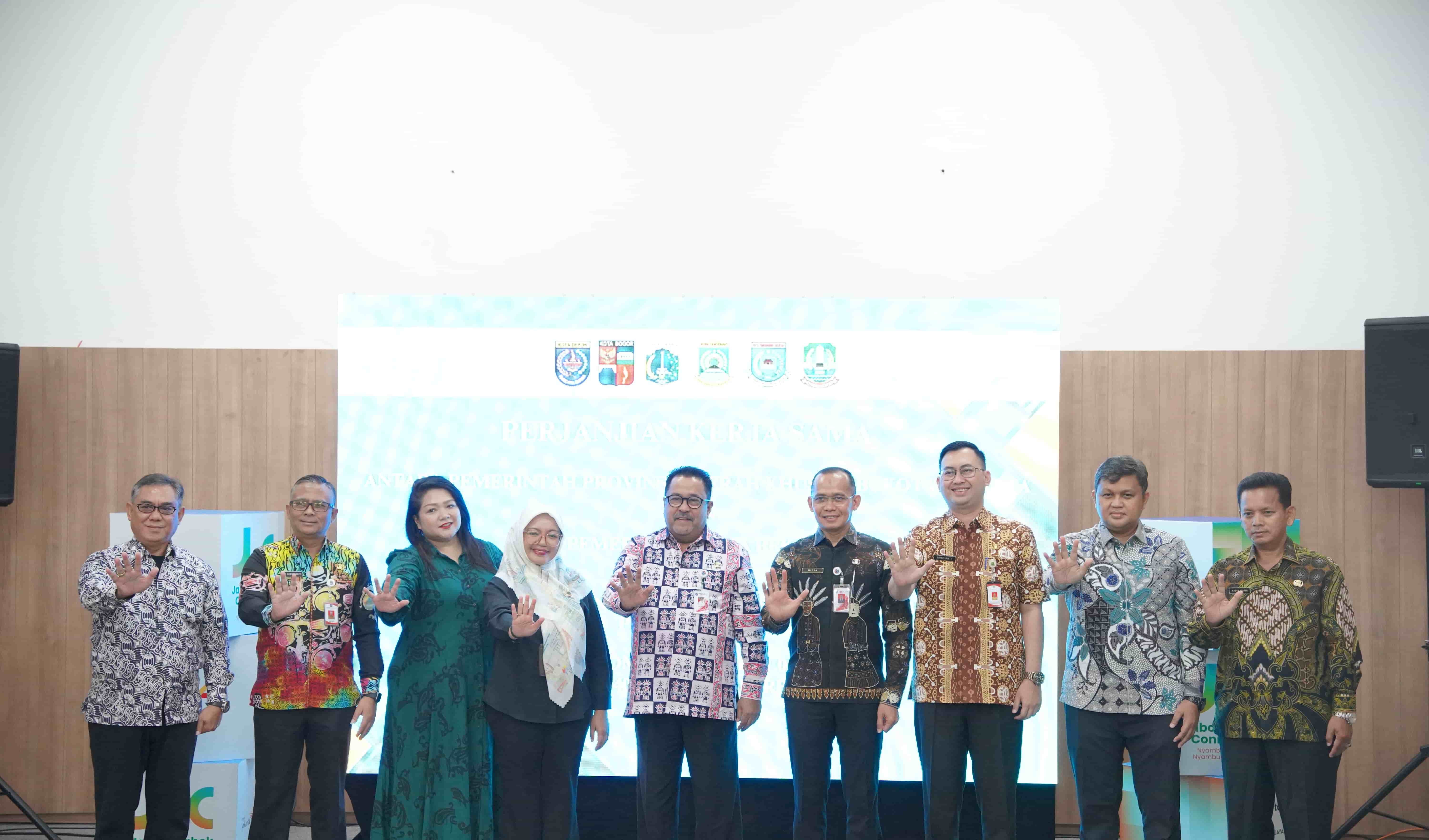 Penandatanganan Perjanjian Kerja Sama Pada Kegiatan Sinergi Jejaring Kemitraan Kebudayaan “Jabodetabek Connected 2026”